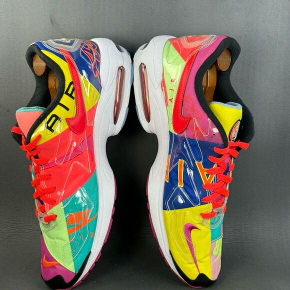 Nike Atmos x Air Max 2 Light QS 'Logos athletic sneaker shoe men’s size 15 - Picture 5 of 8